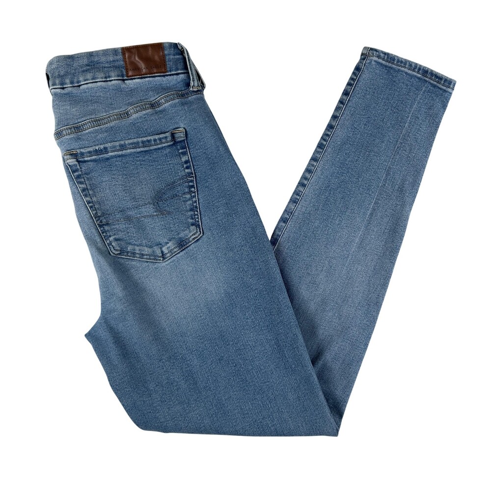 American Eagle Outfitters Jeans Womens 10 (30x28) Medium Wash High Rise Jegging